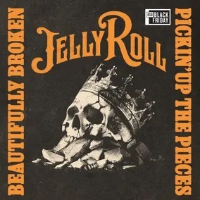 [RSD] Jelly Roll - Beautifully Broken (Pickin' Up the Pieces) (Tequila Sunrise Vinyl)