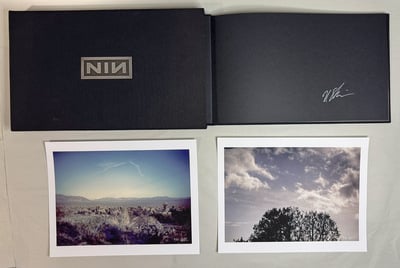 Signed Album + Print Pairing: NIN "Ghosts I-IV" Deluxe Edition Set with Two Prints