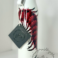 Centipede Water Bottle - White / Red - Thumbnail 6