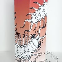 Centipede Water Bottle - White / Red - Thumbnail 9