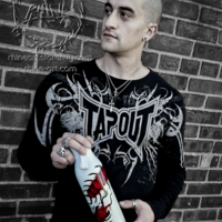 Centipede Water Bottle - White / Red - Thumbnail 2