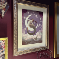 Moon Mermaid - 8.5 X 11" Print - Thumbnail 1