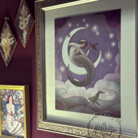 Moon Mermaid - 8.5 X 11" Print - Thumbnail 2
