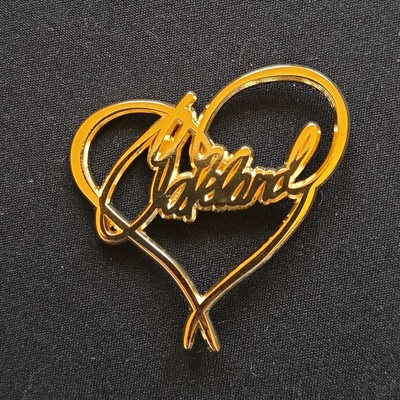 Oakland x crashlove enamel pin