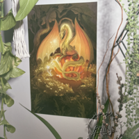 Queen of Earth Dragon - 11 X 17" Print - Thumbnail 1