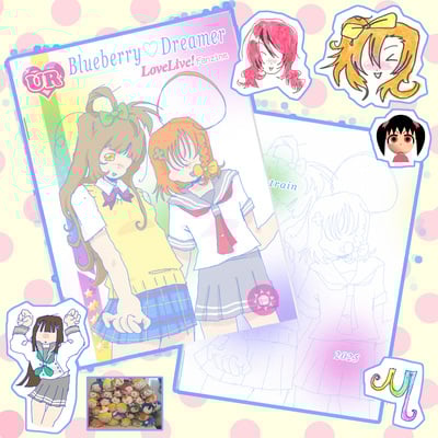 Blueberry Dreamer LLSIF Fanzine