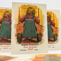 The Shining - Overlook Hotel Five (5) Piece Custom Vintage Trading Card Set - Thumbnail 4