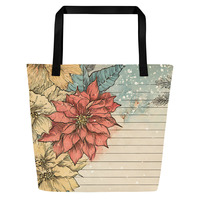 ListMe  All-Over Print Large Tote Bag - Thumbnail 1