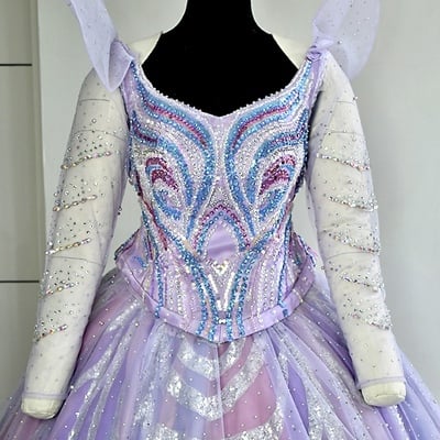 Glinda wicked cosplay dress - Thumbnail 1