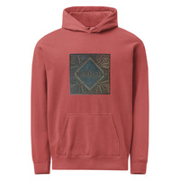 4D Detroit Unisex garment-dyed hoodie - Thumbnail 2
