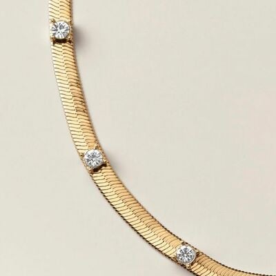 Starlight station necklace