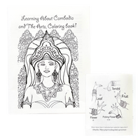 Coloring Book - In Her Blooming: Young Southeast Asian American Women - Thumbnail 2