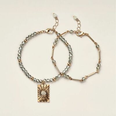 Astro aura charm bracelet