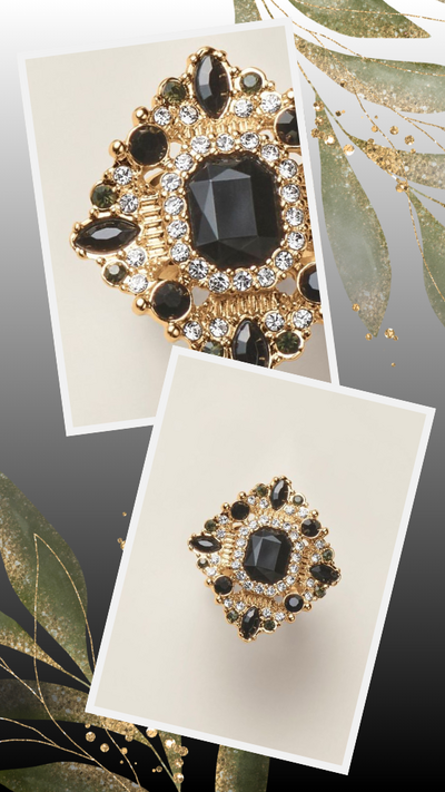 Glimmer Hour Statement Ring