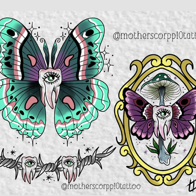 Tooth fairy flash art print 