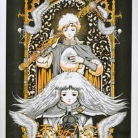 Angel's Egg risograph poster - Thumbnail 1