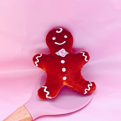 Gingerbrat hair clip & pin