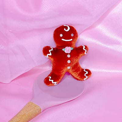 Gingerbrat hair clip & pin