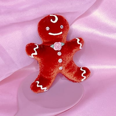 Gingerbrat hair clip & pin