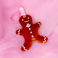 Gingerbread Bag Charm - Thumbnail 1