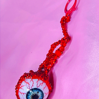 Plucked Eyeball Bag Charm - Thumbnail 2