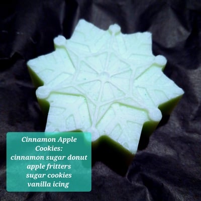 Cinnamon Apple Cookies RTS wax melt