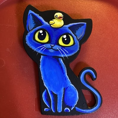 You don’t know the fiend of the mill kitty magnet