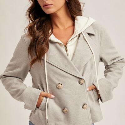 Double breasted jacket