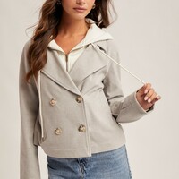 Double Breasted Jacket - Thumbnail 3