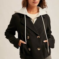 Double Breasted Jacket - Thumbnail 1