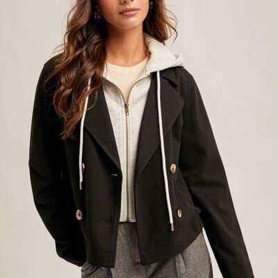 Double breasted jacket