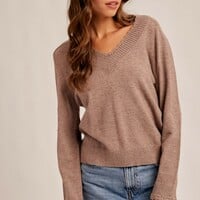 Scalloped Edge Sweater - Thumbnail 1