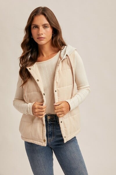 Soft Hooded Vest