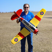 E-flite EFL08750 SNJ-5/AT-6 Texan 1.5m BNF Basic RC Airplane with SAFE Select - Thumbnail 8
