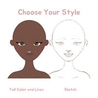 Fashion Style Commission in Sketch or Full Color Style - Thumbnail 2