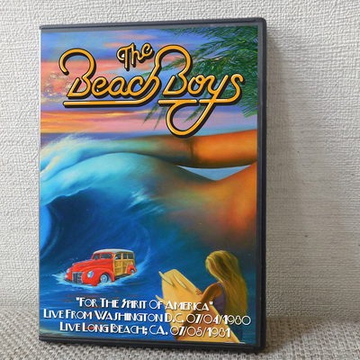 The beach boys for the spirit of america live from washington d.c. 07.04.1980 + live long beach, ca. 07.05.1981 dvd