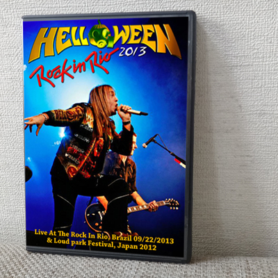 Helloween live at the rock in rio, brazil 09.22.2013 + loud park festival, japan 2012 dvd