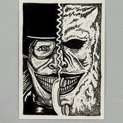 The grabber 1/1 sketch card