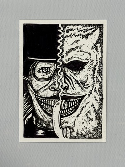 The Grabber 1/1 sketch card