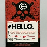 The Grabber 1/1 sketch card - Thumbnail 1