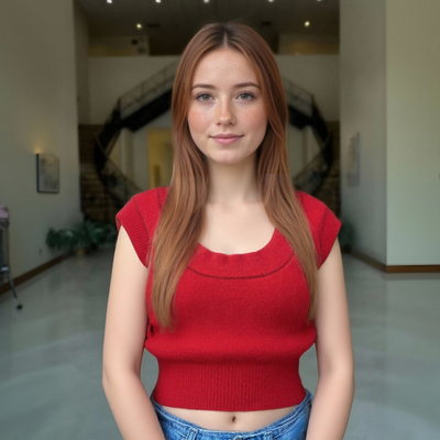 Retro-style thickened warm knitted round neck sleeveless top