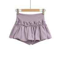 Sexy super short lace tulip sweatshirt skirt - Thumbnail 1