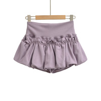 Sexy super short lace tulip sweatshirt skirt - Thumbnail 2