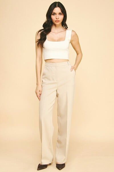 Wide Leg Trouser