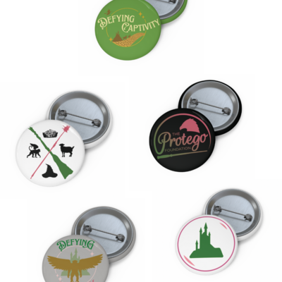 Defying captivity 5-button set