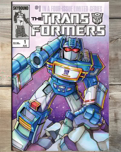 Soundwave Sketch Cover Original Art