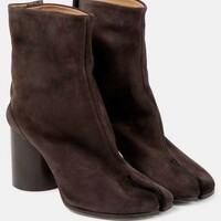 Women's split-toe high-heeled ankle boots 4 colors - Thumbnail 5