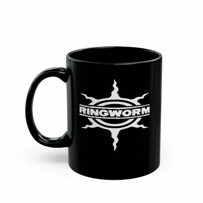 Ringworm - old school sun logo 11oz. ceramic coffee mug