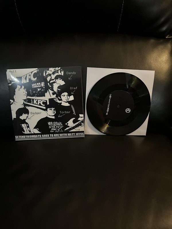 EATENBYWOMBATS - EATENBYWOMBATS GOES TO KFC WITH MATT JOYCE 7" Vinyl Record