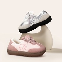 Cute Kitty Fleece Shoes - Thumbnail 6